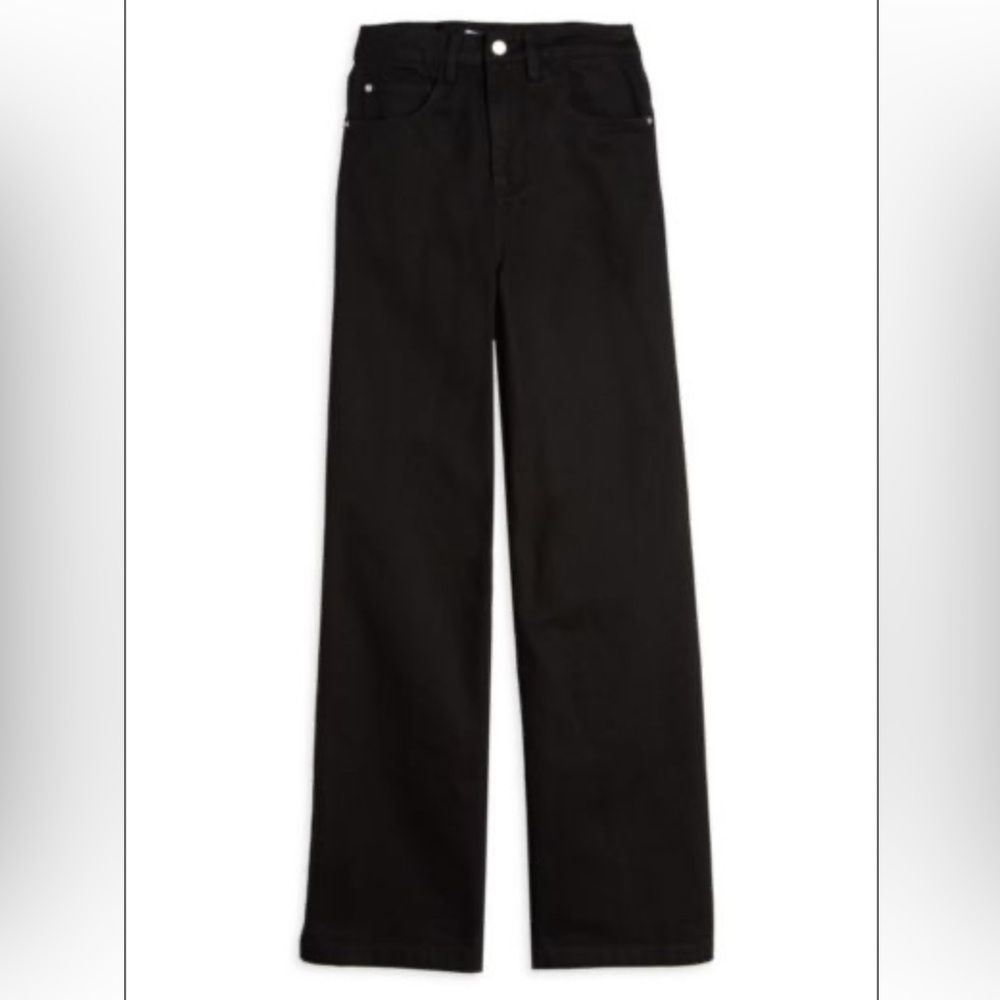 WeWoreWhat Wide Leg Black Jeans BRAND NEW